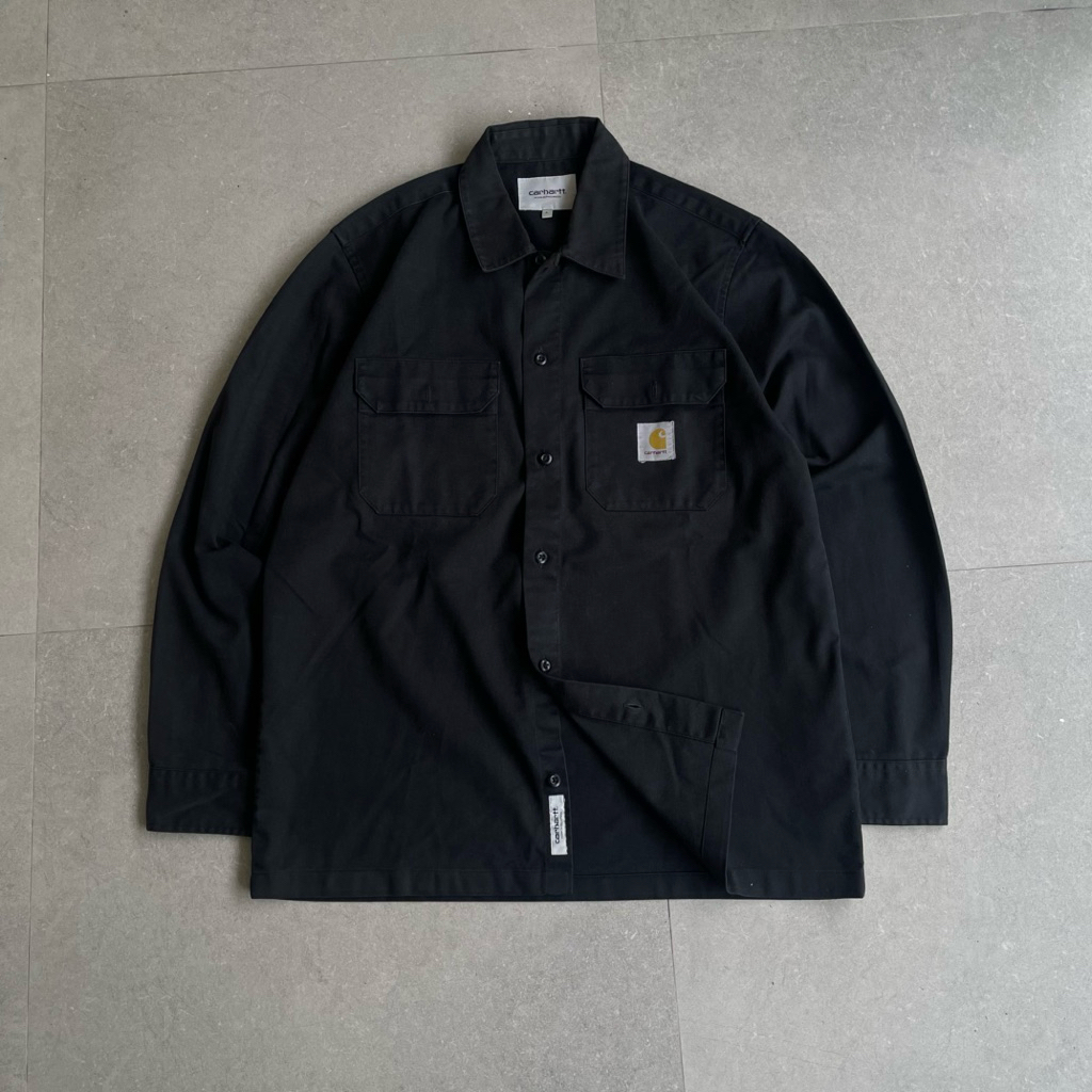 CARHARTT L/S MASTER SHIRT BLACK