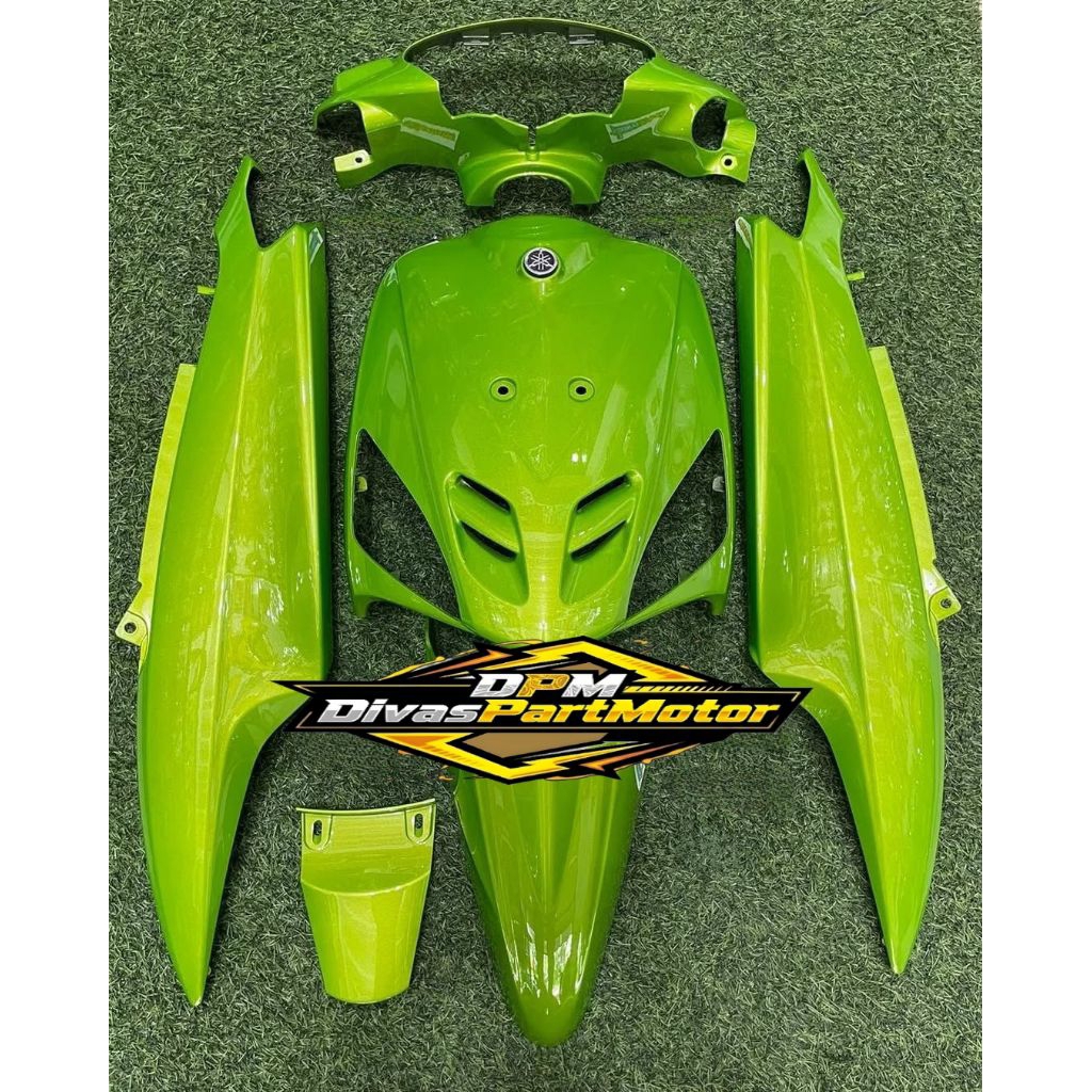 Full Body Alus Yamaha Mio Sporty Hijau Lembayung Gold
