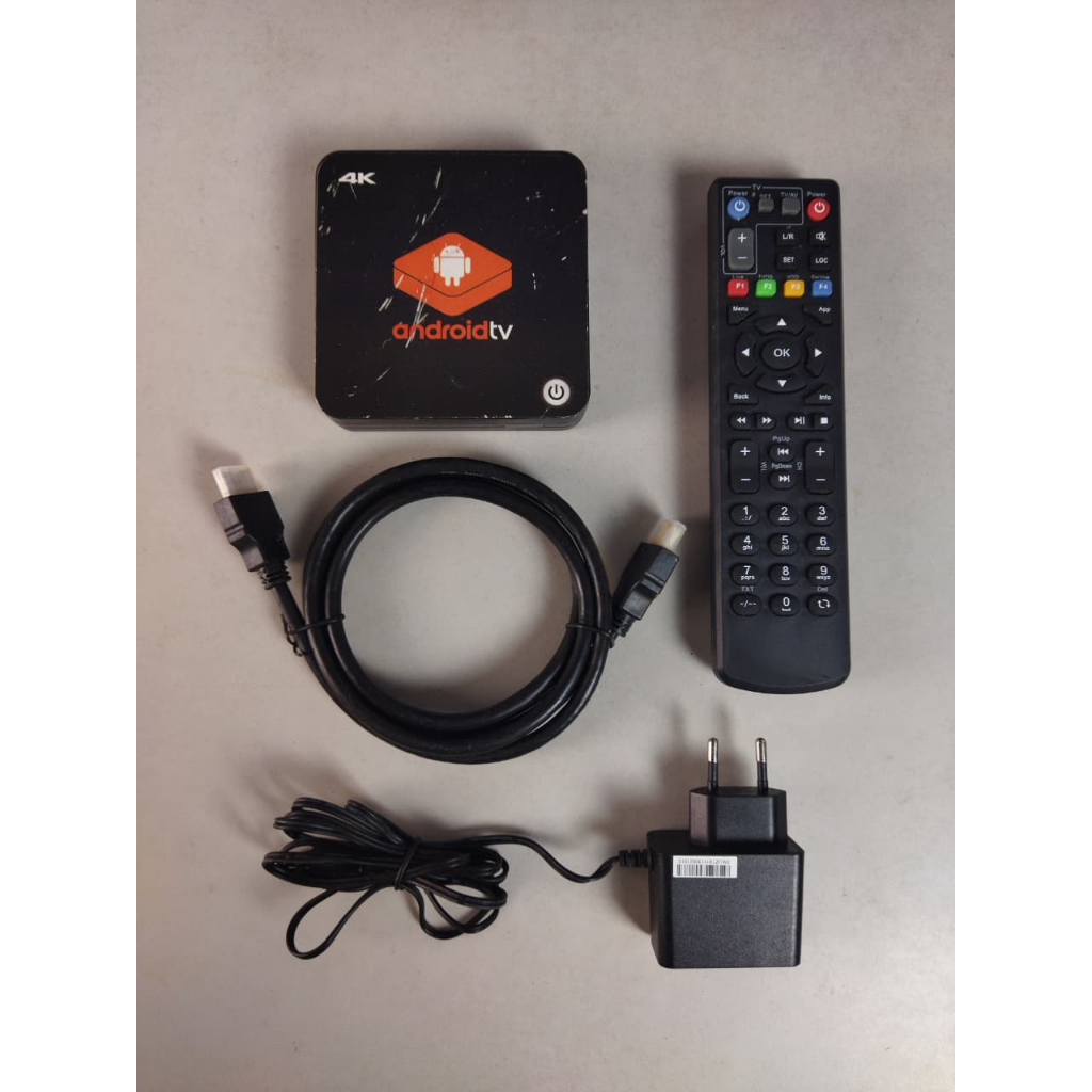Set Top Box Android Smart TV ZTE ZXV10 B860H RAM 2GB Root Unlock Full Aplikasi Wifi Remote HDMI RCA