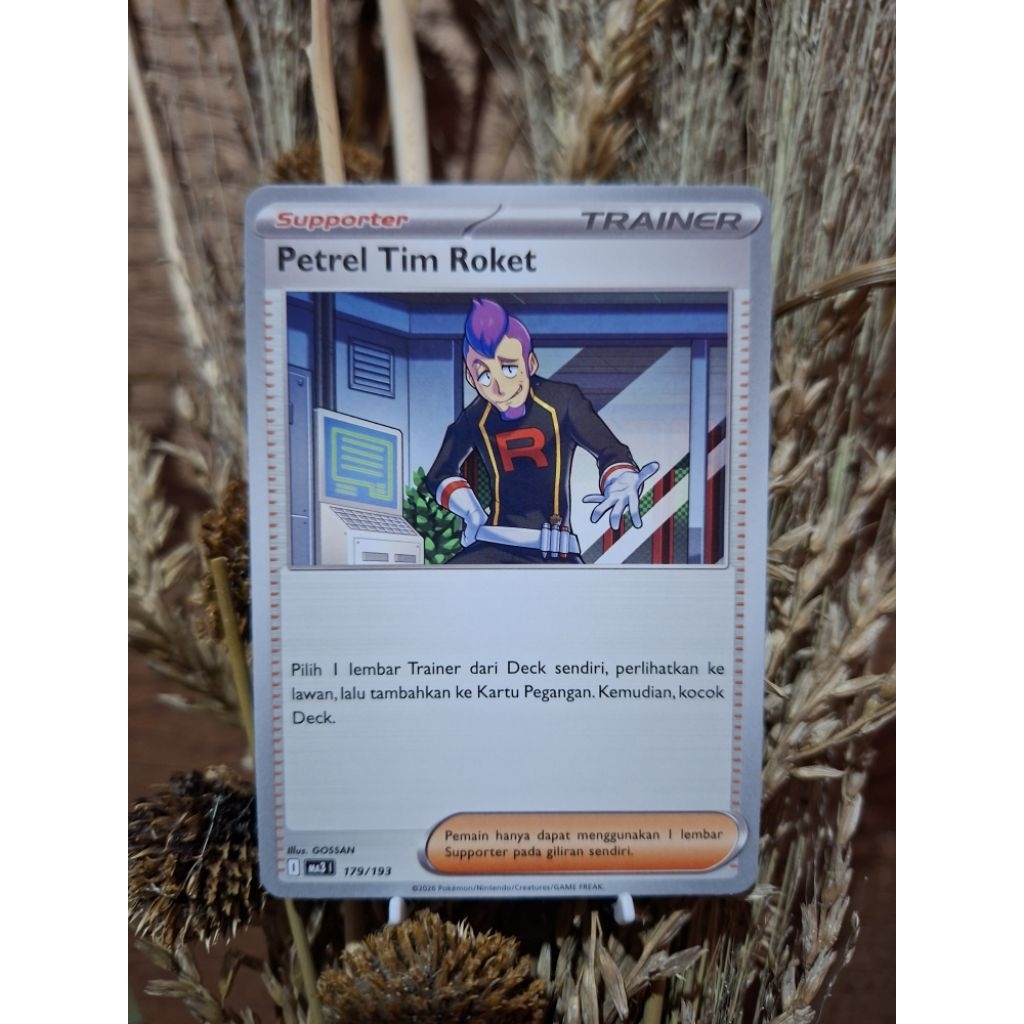 Petrel Tim Roket Pokemon TCG Mega Impian Ledakan Peniada