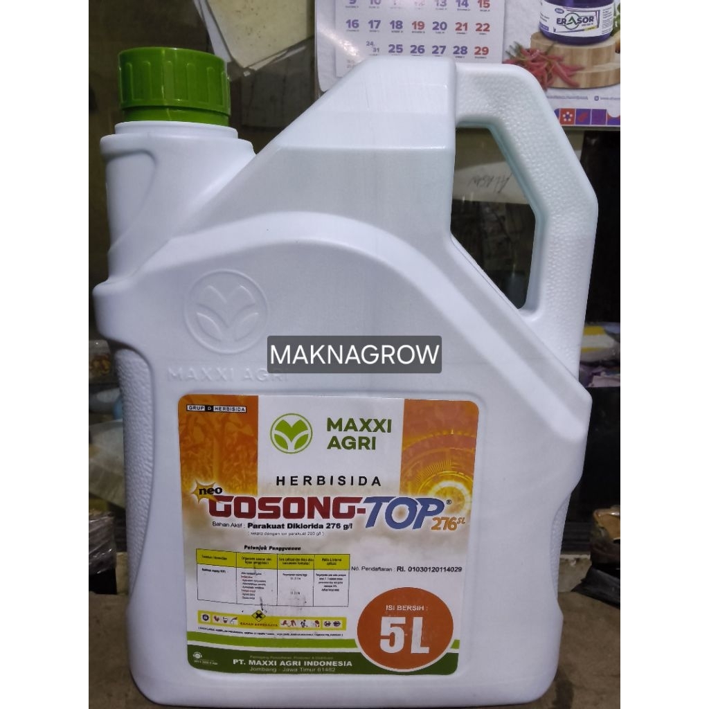 Herbisida kontak GOSONG TOP 276 SL Racun rumput 5 liter