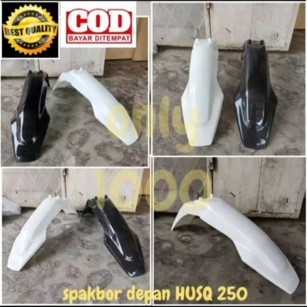 SEPAKBOR DEPAN HUSQVARNA 250 SPAKBOR DEPAN HUSQVARNA 250 SLEBOR DEPAN HUSQVARNA FRONT FENDER HUSQVAR