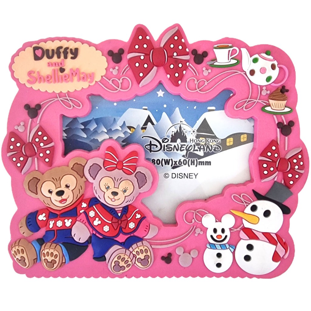 Souvenir Hadiah Oleh2 Koleksi Dekorasi Hiasan Rumah Photo Foto Frame Magnet Disney Disneyland Park P