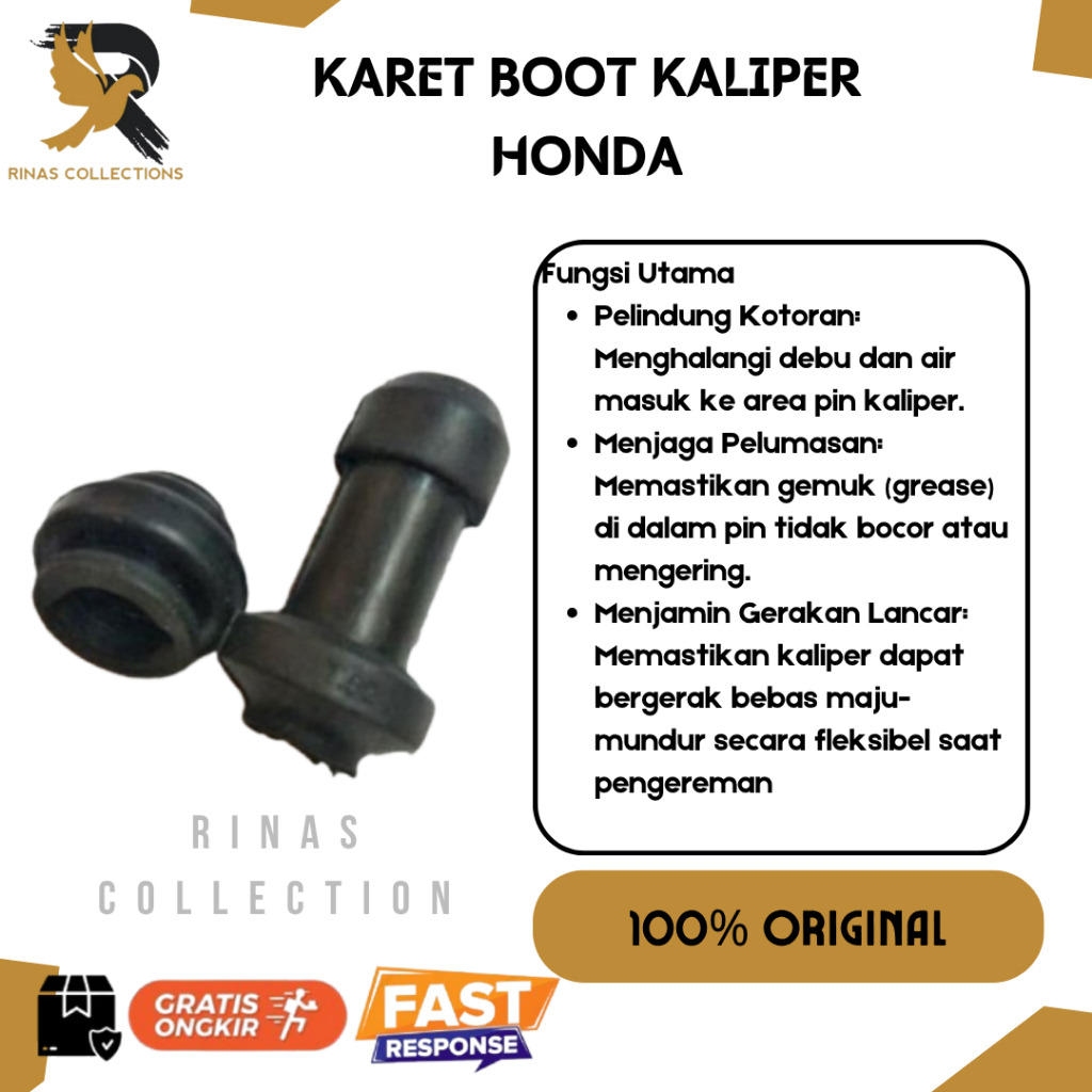 Karet usus karet boot kaliper