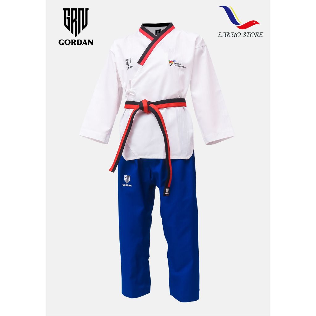 DOBOK POOMSAE GORDAN / SERAGAM TAEKWONDO POOMSAE / BAJU TAEKWONDO / DOBOK TAEKWONDO