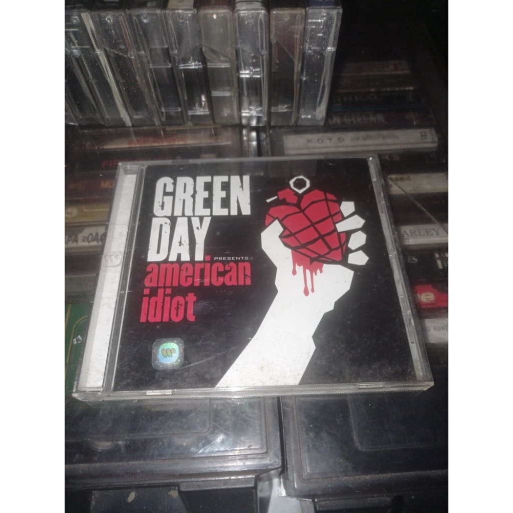 KASET CD GREEN DAY - AMERICAN IDIOT - ORIGINAL