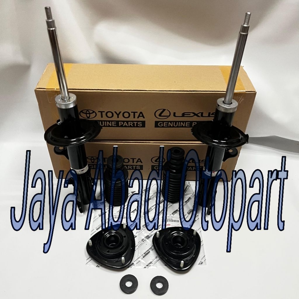 Paketan Shock Breaker Depan Set Support Shock Depan Bearing Support Shock set Boot Shcok depan Set R