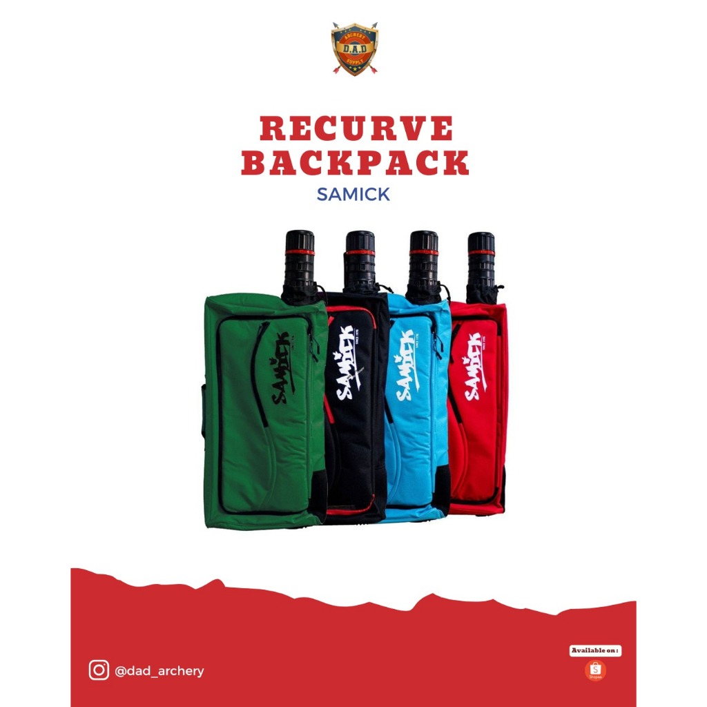 BACKPACK RECURVE SAMICK / BACKPACK SAMICK / TAS BUSUR PANAHAN