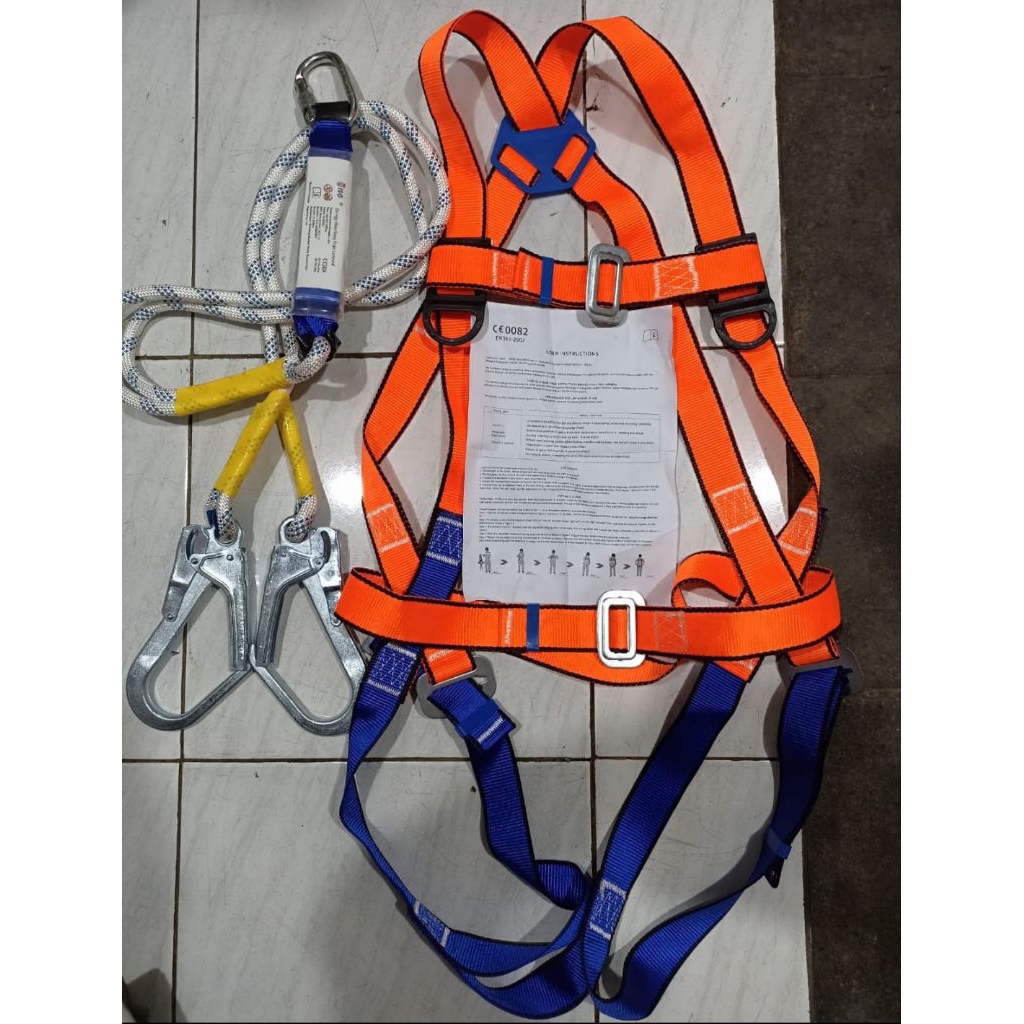 Body Harness Double Hook Absorber / Body Harness Lanyard Double Hook Absorber