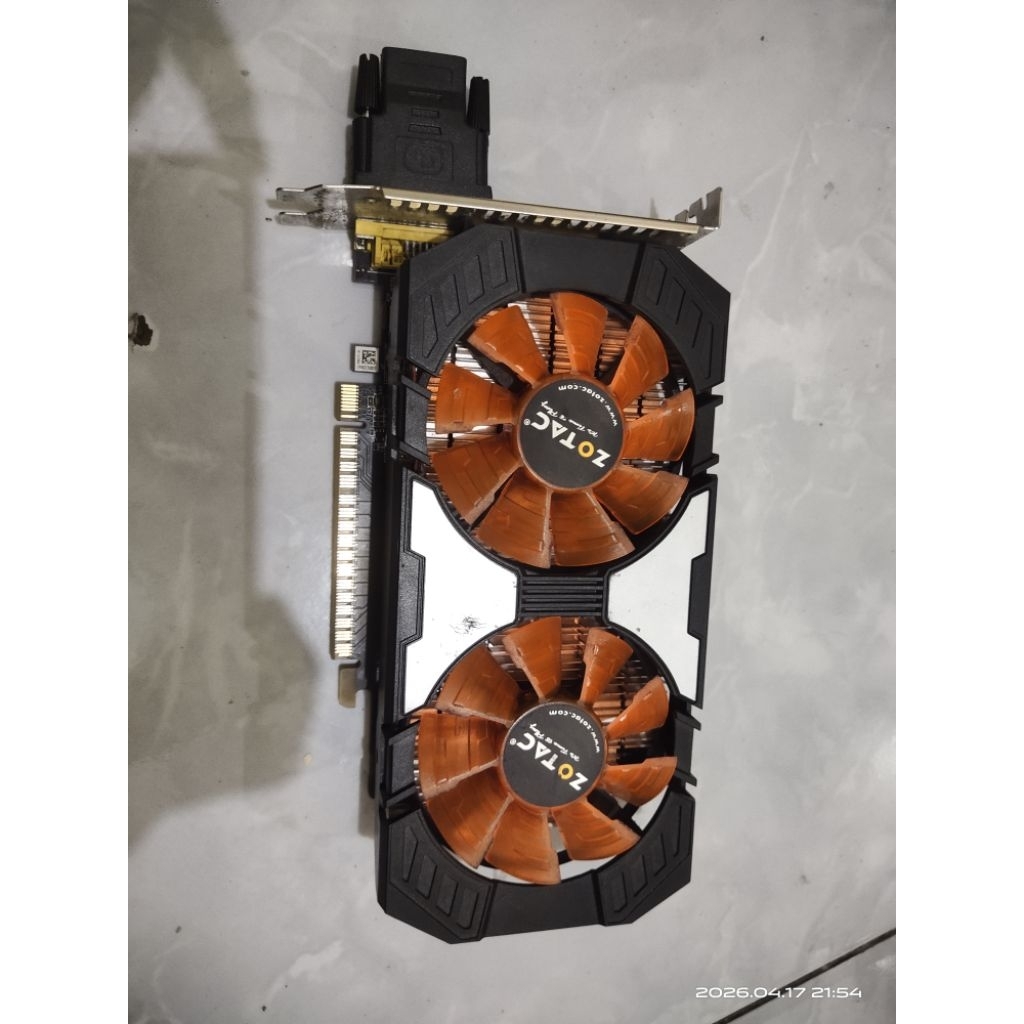 VGA/GPU NVIDIA GTX 750 TI ZOTAC 2 GB DDR5