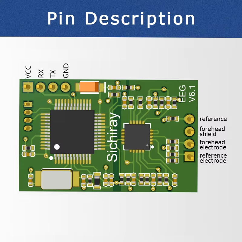Taurus 4.0 TGAM Brainwave Sensor Module Development Kit Neurosky EEG Control Headband Mindwave Feesb