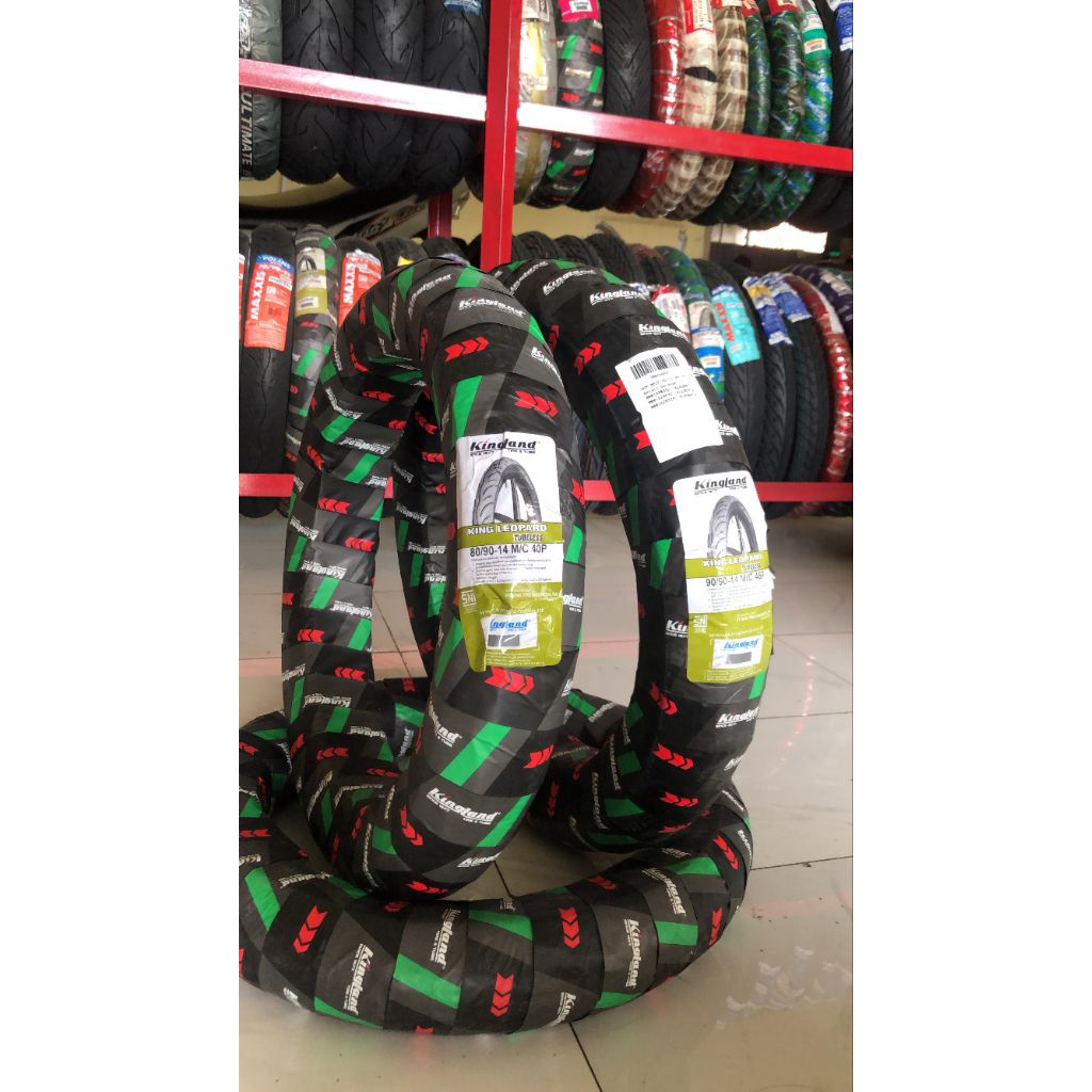 ban luar tubles KINGLAND matic beat, Vario, sepasang depan belakang grosir harga murah