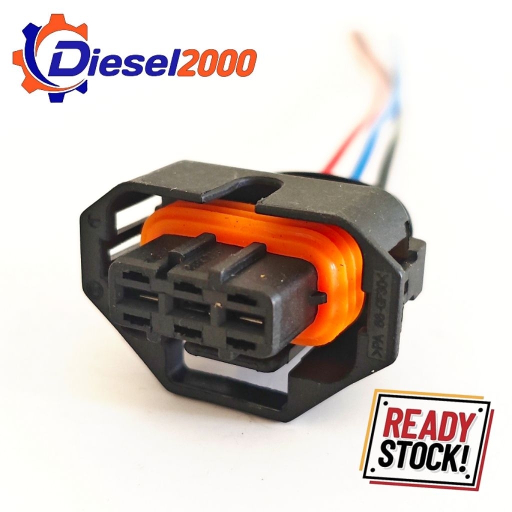 SOKET SOCKET SENSOR PRESSURE PIPA COMMON RAIL KOMATSU GD535-5 GD555-5 GD655-5 GD675-5 GD705-5 WA200-