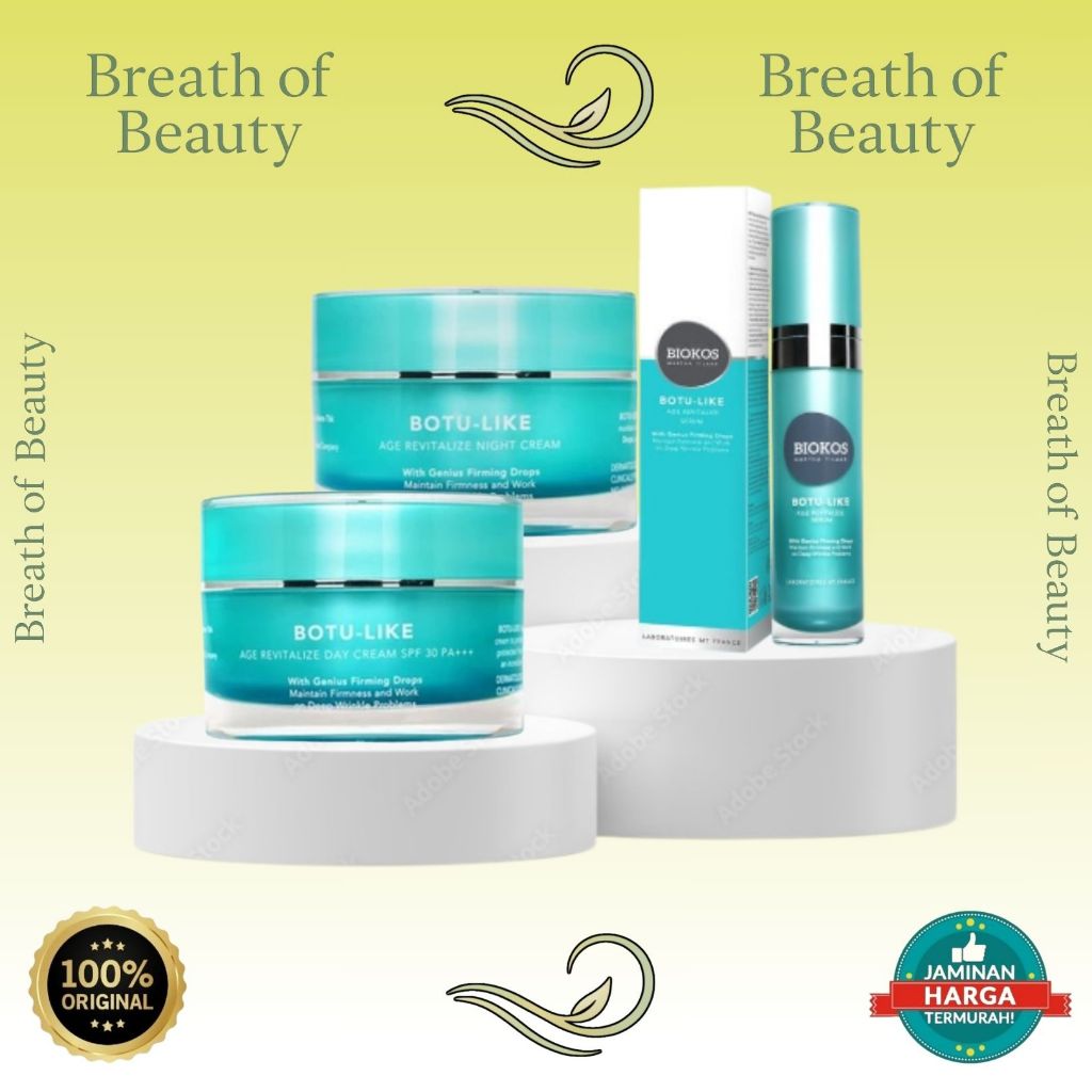 Biokos Botulike Age Revitalize Day Cream SPF 30 PA+++ | Night Cream | Serum Wajah | breathofbeauty