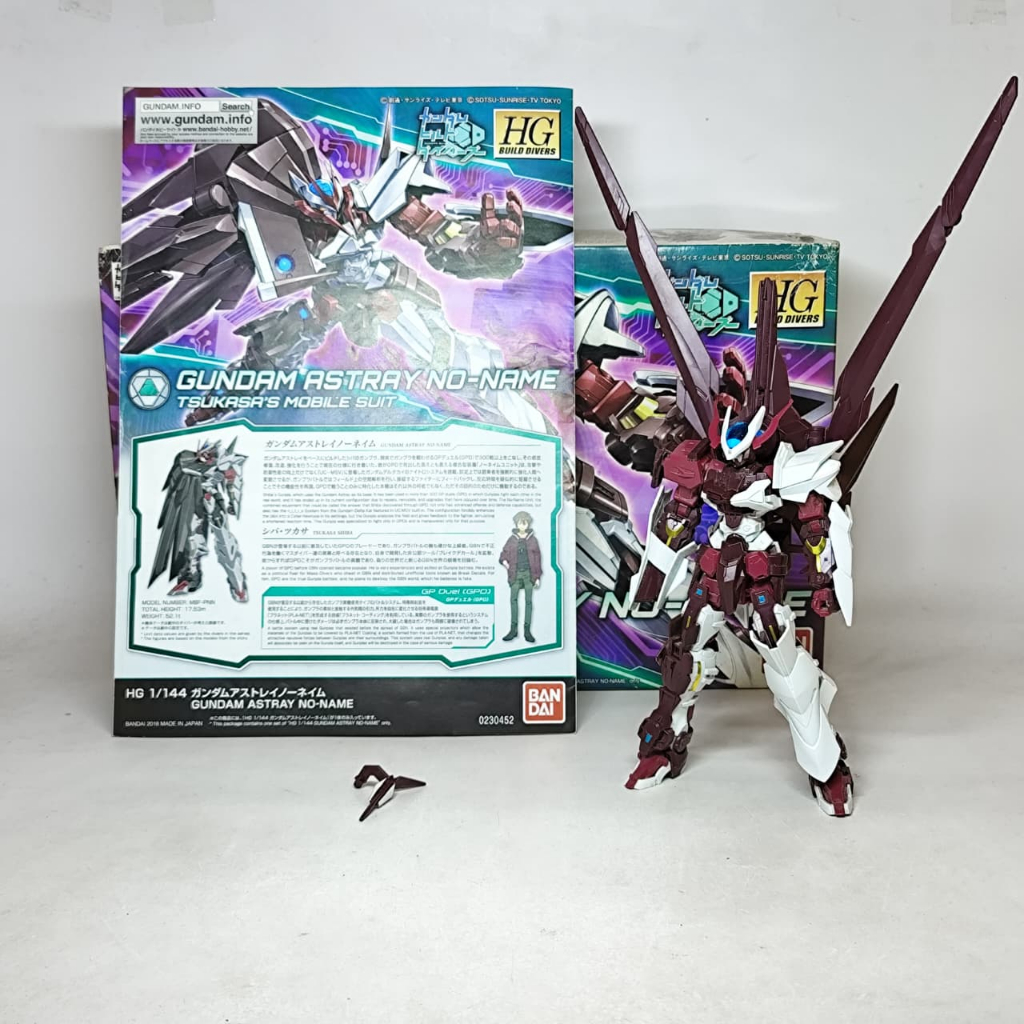 Bandai HGBD Astray No Name / Model Kit Gundam HG 1/144 2nd Sudah Rakit H175