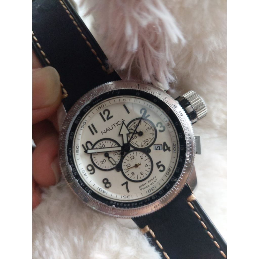jam nautica pria