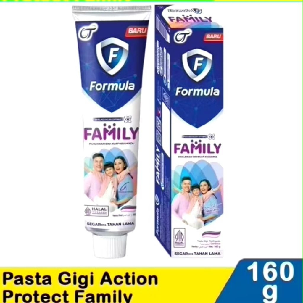 Formula Pasta Gigi Action Protect Family 160g