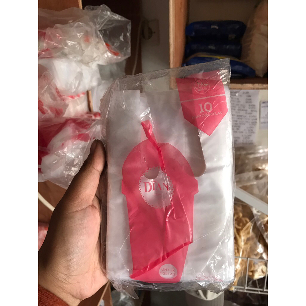 Kantong Kresek Plastik CUP 1 isi 10