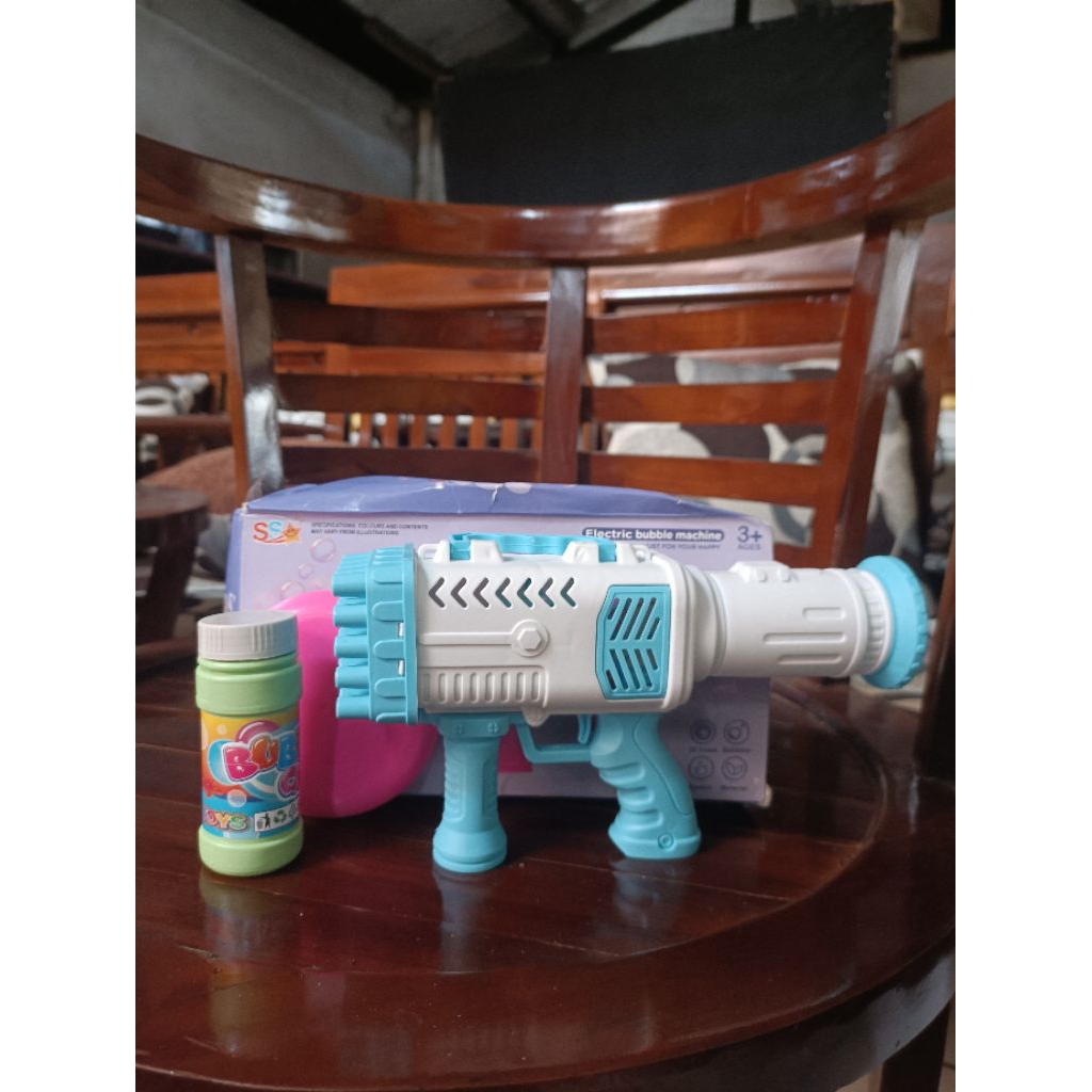 Mainan Bubble Rocket Launcher