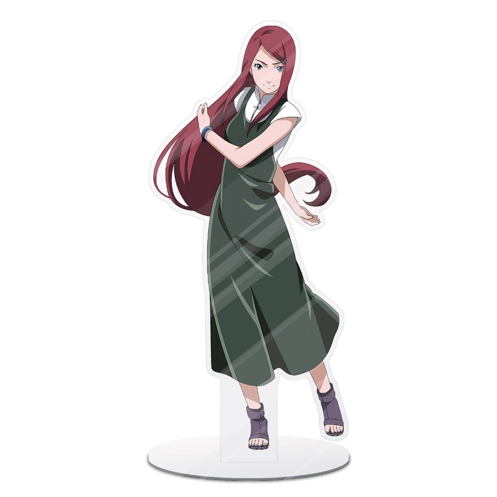 Stand akrilik figure animeUZUMAKI KUSHINAstandee 20cm-NARUTO SHIPPUDENmaterial Akrilik