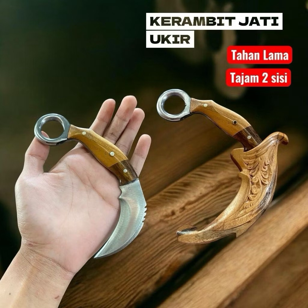 Kerambit minang baja per asli