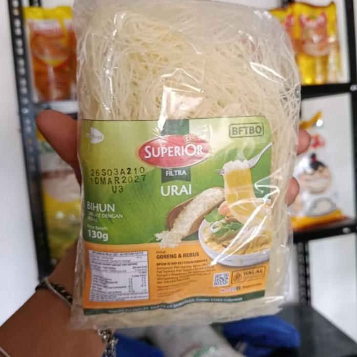 Bihun Beras Superior Filtra 130 gram