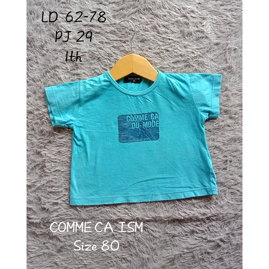 Kaos anak Oversize 1th/ 12bln COMME CA ISM