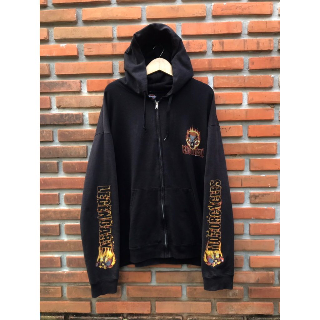 Zip hoodie Harley Davidson Bedford Texas