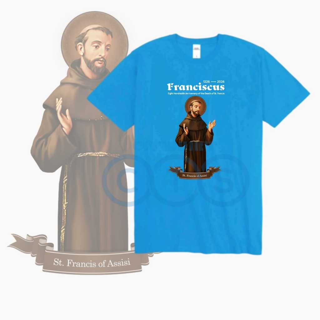 BAJU YUBILEUM 2026 ST FRANCIS KAOS SERAGAM ZIARAH PENGHARAPAN YUBELIUM FRANSICAN SAINT FRANCISCUS SA