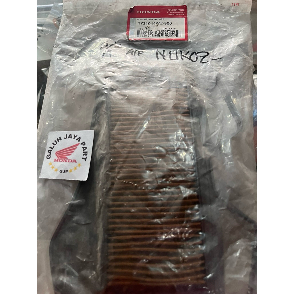 FILTER UDARA REVO MATIC ORI AHM 17210-KWZ-900
