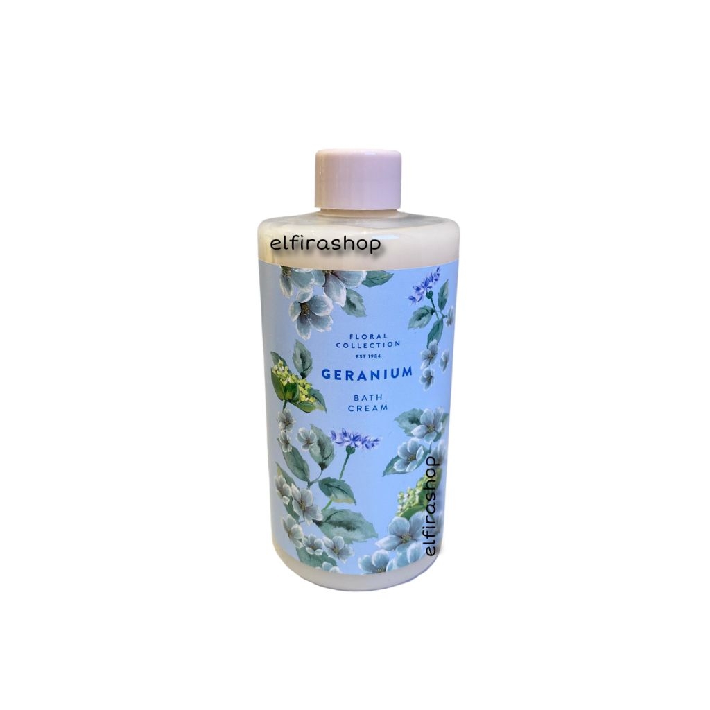 ORI Marks & Sp3ncer Mark and Spencer Geranium China Blue Bath Cream / Sabun Mandi / Sabun Mandi Cair