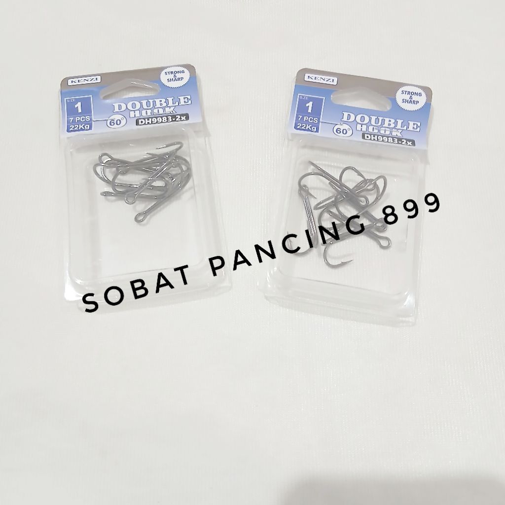 Mata Pancing  kenzi Double hook 60°