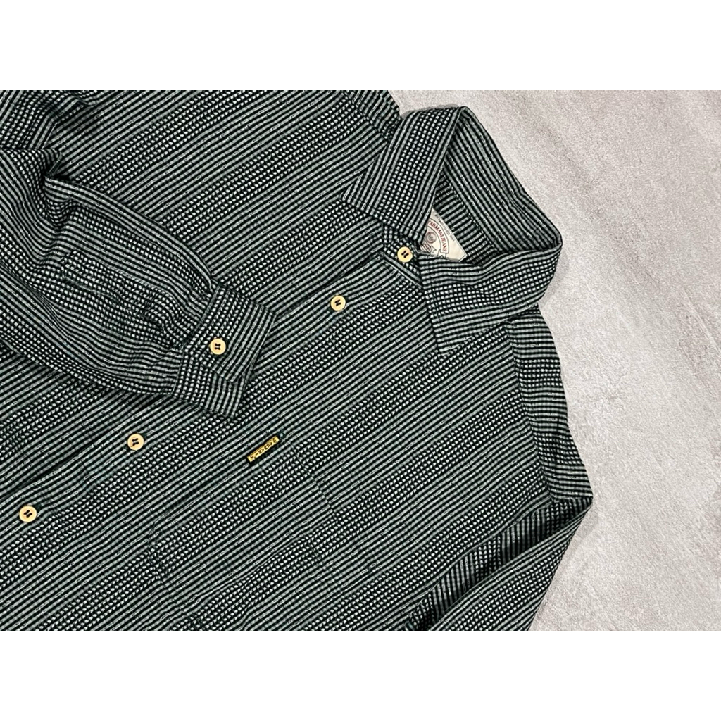 Kemeja Tebal Lengan Panjang Armani Jeans || 2nd ori || Kemeja Formal & Non Formal