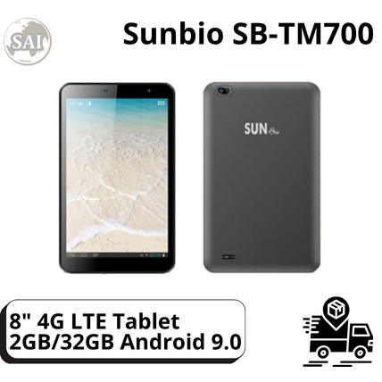 Sunbio SB-TM700 8" 4G LTE Tablet 2GB/32GB Android 9.0