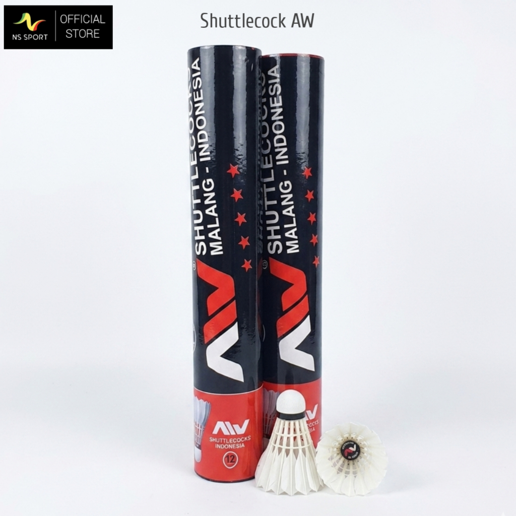 Shuttlecock Badminton AW Hitam