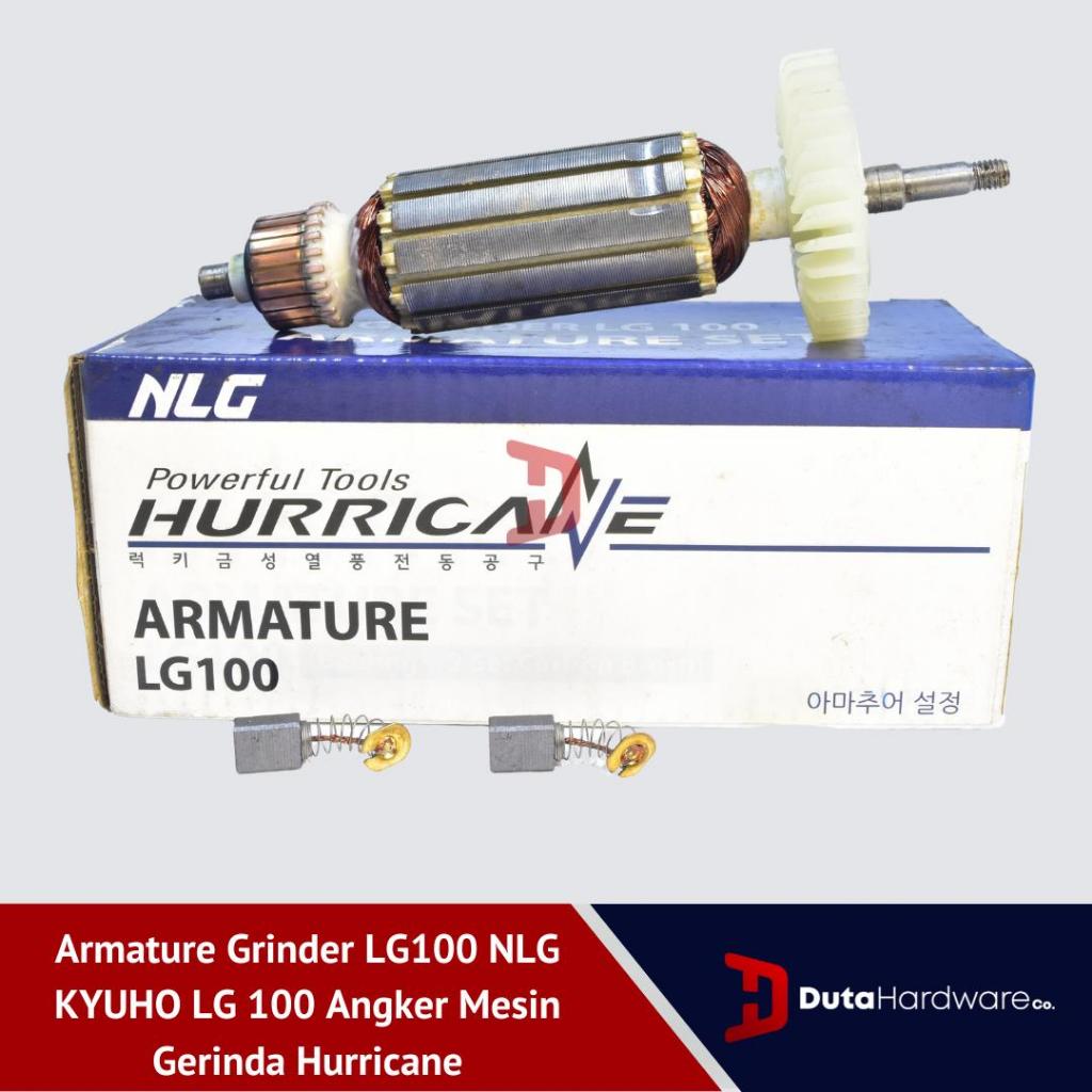 Armature Grinder LG100 NLG KYUHO LG 100 Angker Mesin Gerinda Hurricane