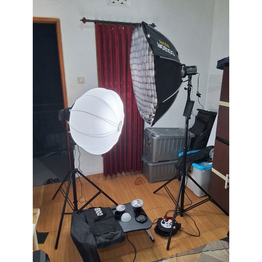 Lighting 1 set colbor cl100x, colbor w60 rgb