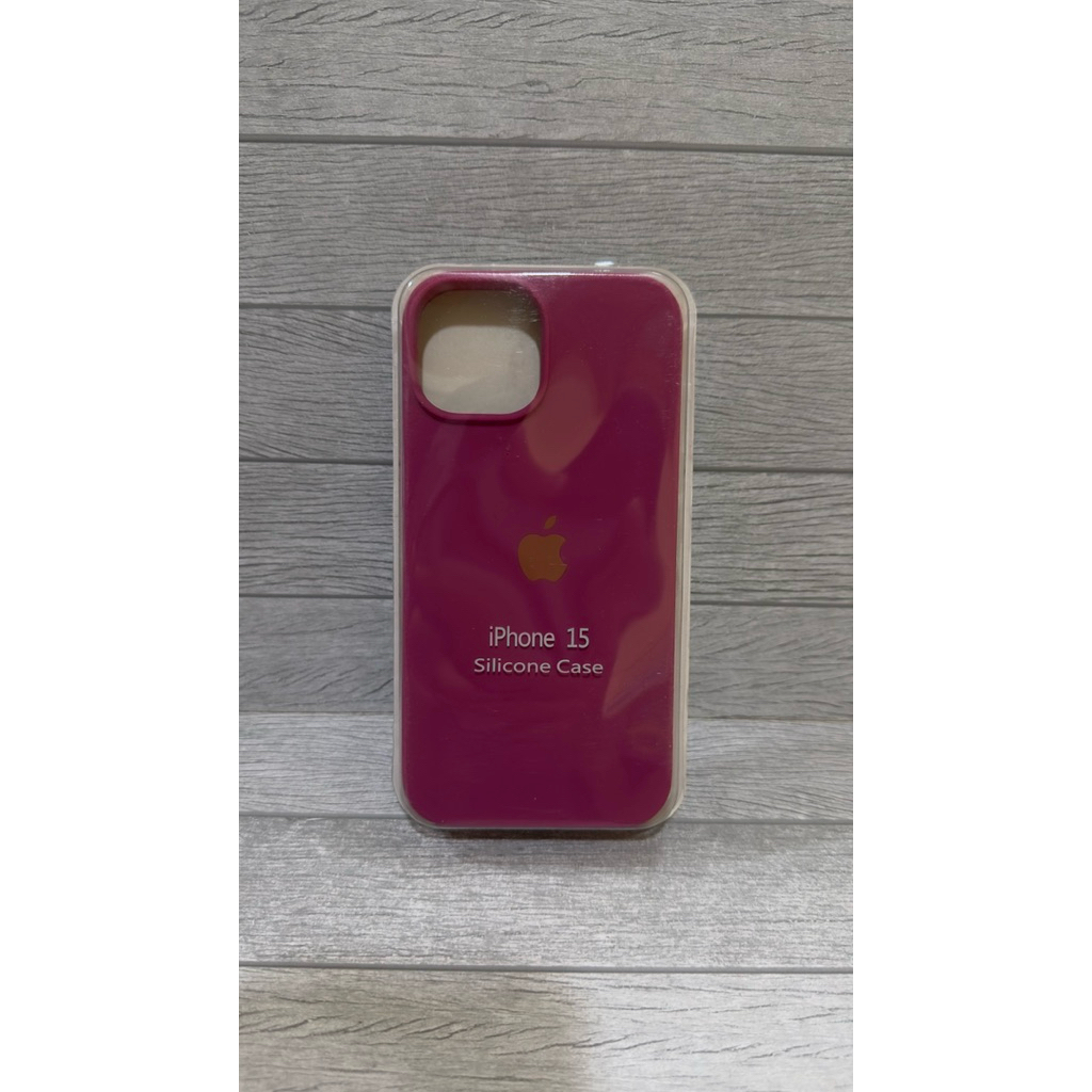 Silicone Case Anti Noda Warna Pink Fanta Untuk iPhone 11, iPhone 13, iPhone 15