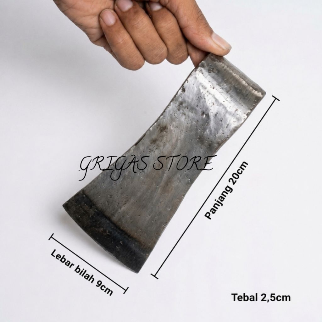 Kapak/Pecok besar pembelah kayu sepuhan kuat dan tajam