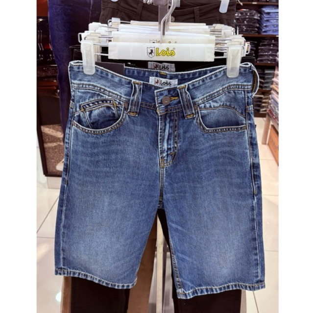 CELANA PENDEK MERK LOIS JEANS ORIGINAL SLIMFIT