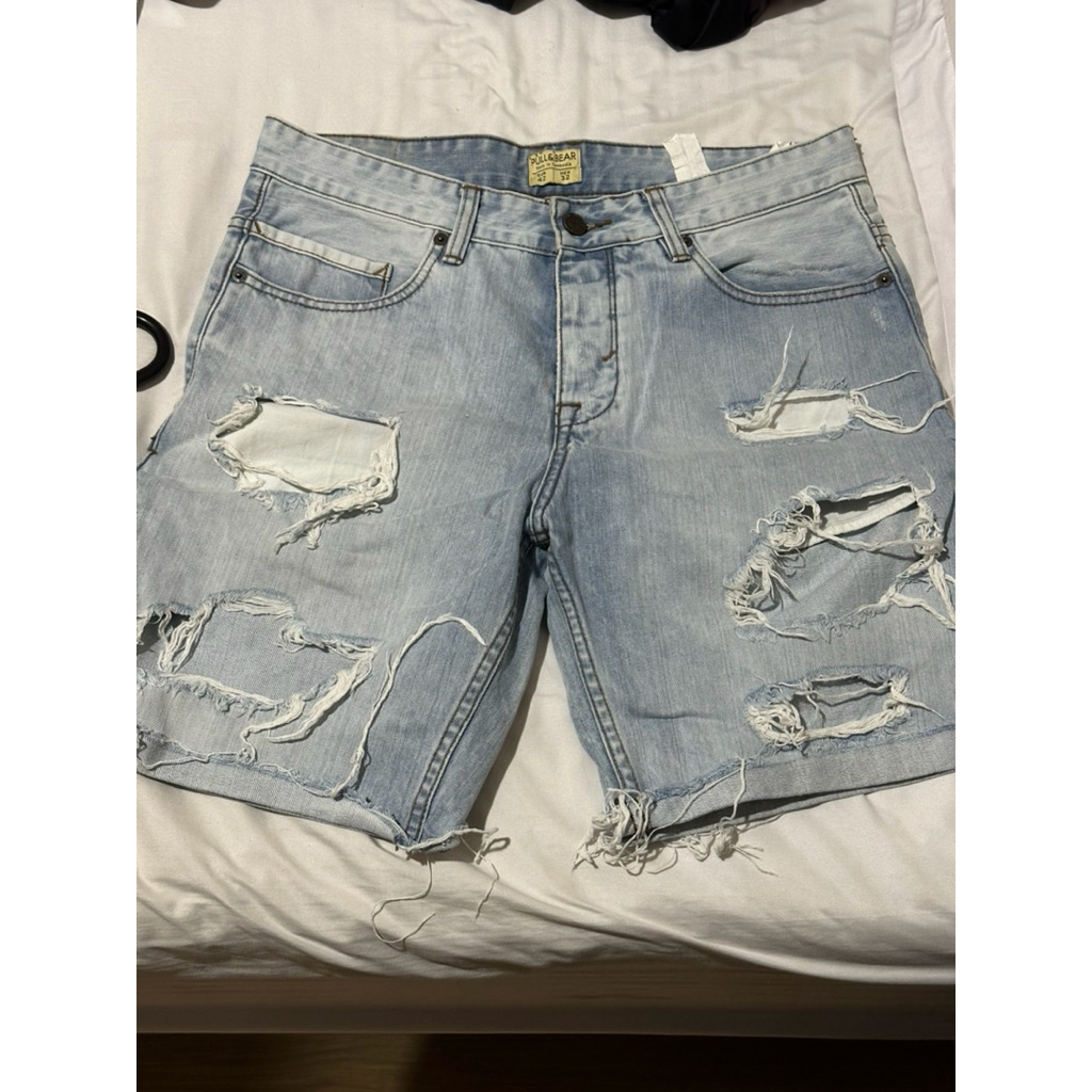 Pull & Bear Ripped Jeans Men Size 42