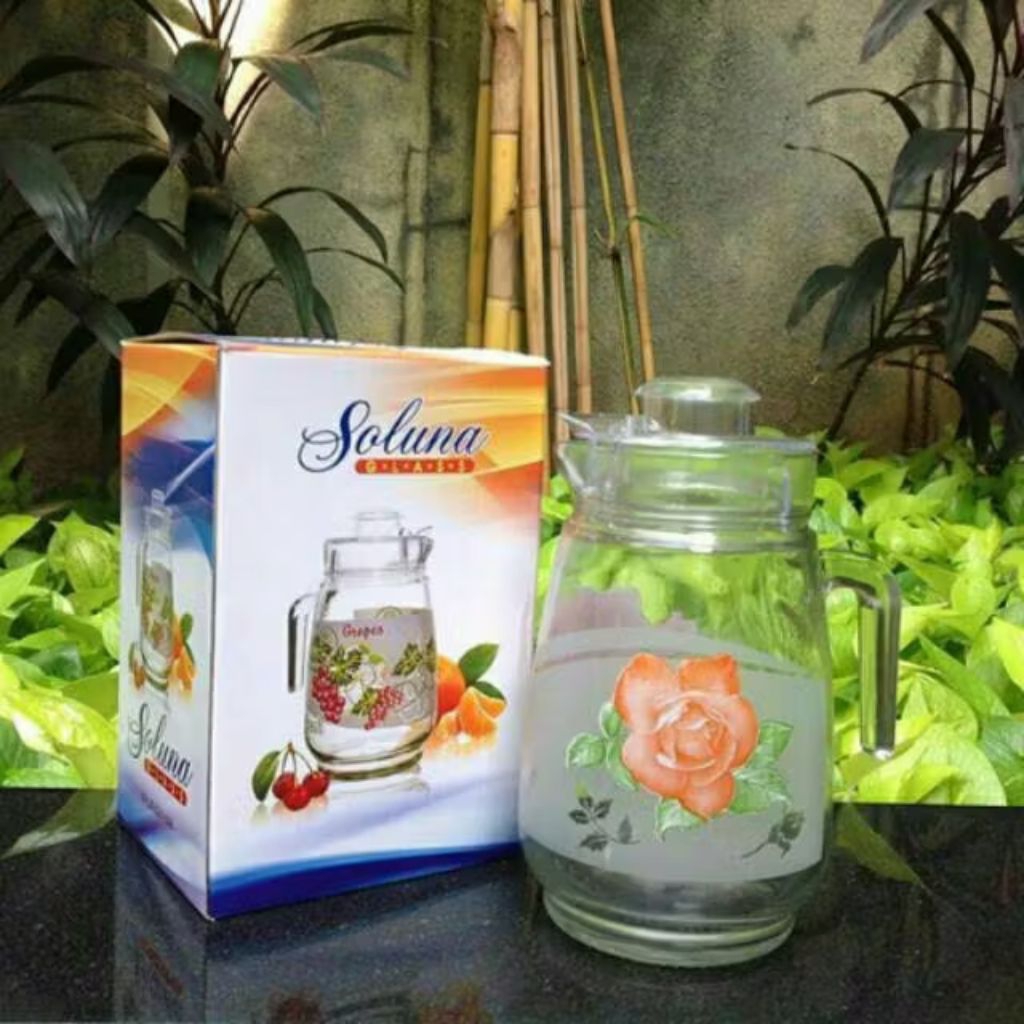 Teko Beling/ Pitcher Beling dengan tutup tipe soluna satuan