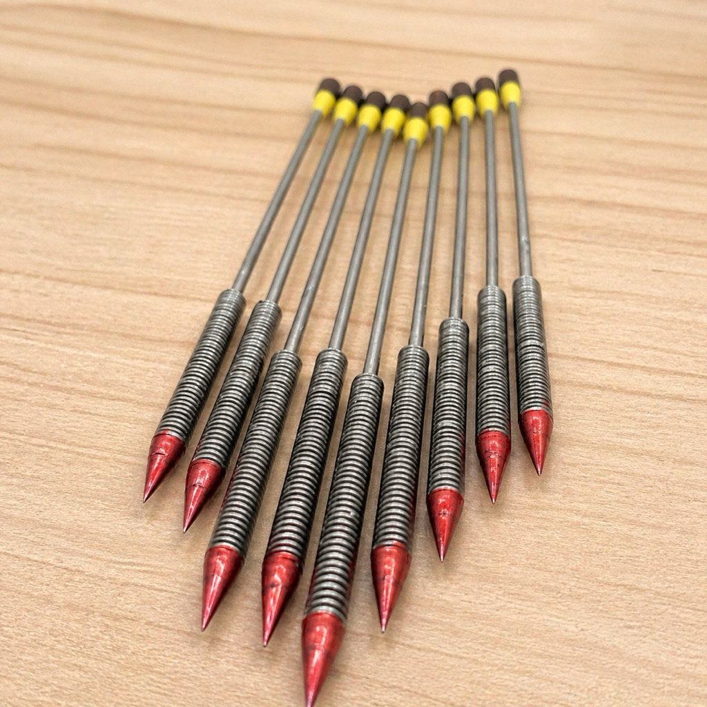 Paser Ikan Timah 4mm ukuran 8 sampai 14 cm
