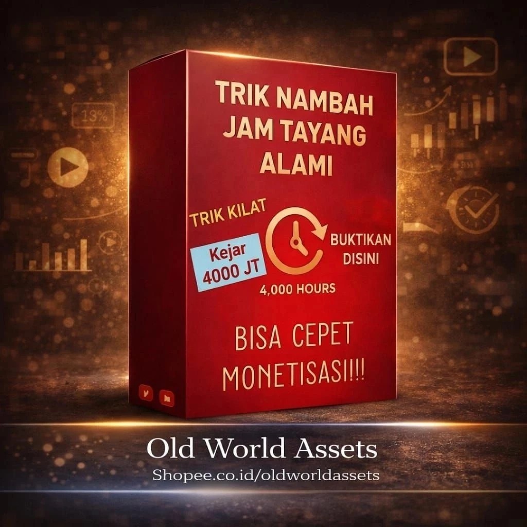 (Update Terbaru 2026)  BELAJAR YOUTUBE - RAHASIA Mendapatkan 1000. 4000 JAM TAYANG dengan CEPAT TRIK