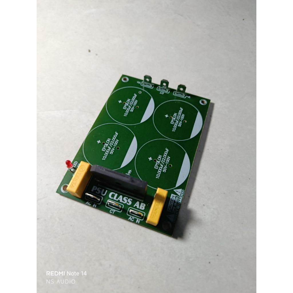Kit PCB PSU 4 Elco Kumplit Skun.