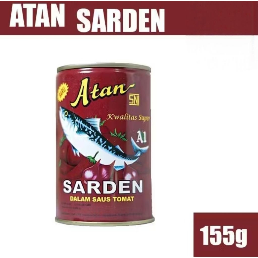 Sarden Atan Kaleng 155gr