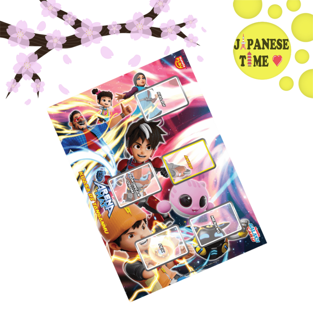 Monsta Galaxy Card Game / TCG Boboiboy Arena Mat / Playmat V4.0 - Power Sphera Universe