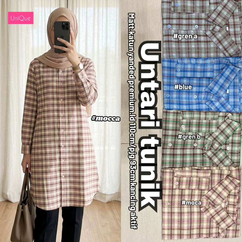 Pakaian Wanita HQ UNTARI TUNIK From UNIQUe FASHION STORE