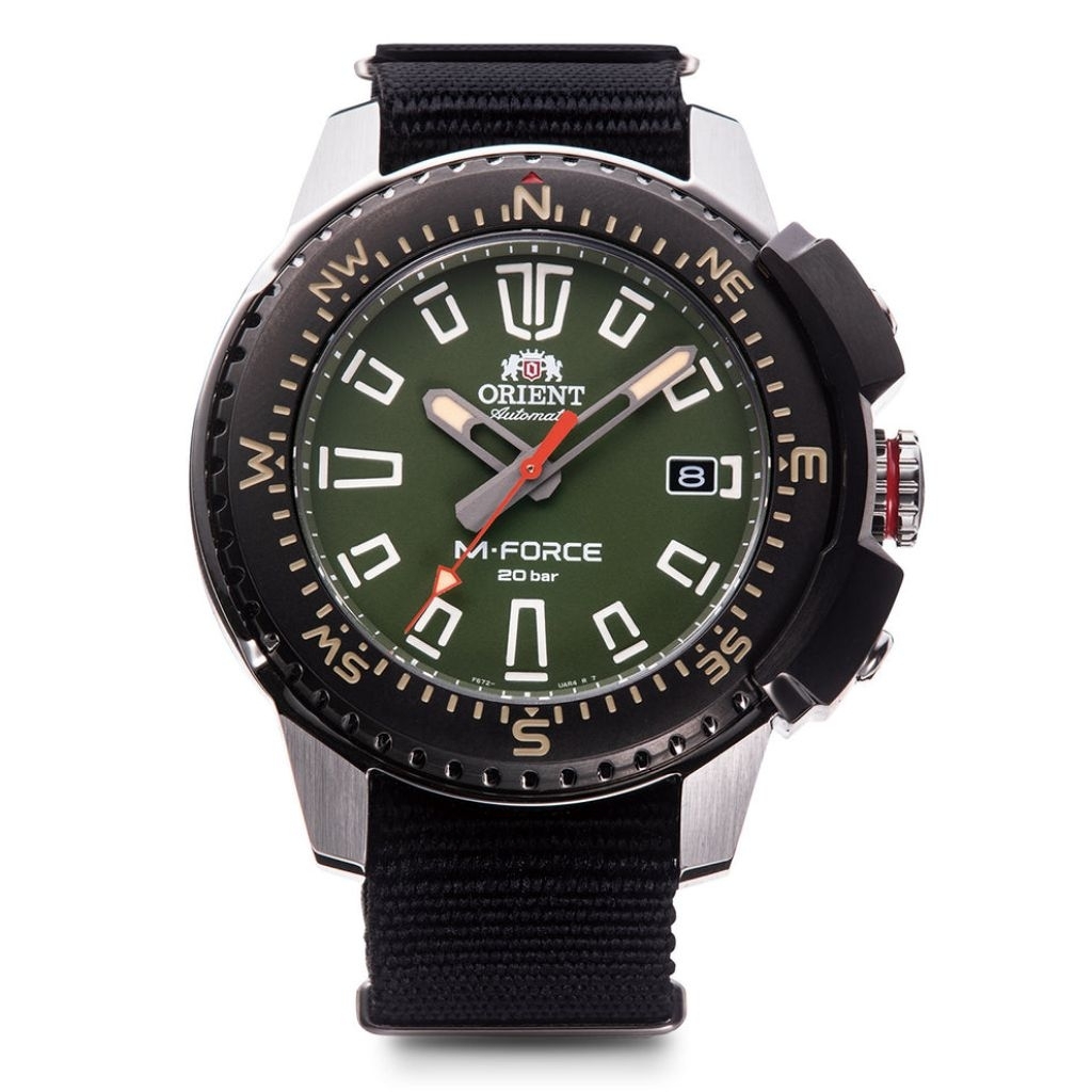 Original 100% Jam Tangan Pria ORIENT M-Force RA-AC0N03E Mechanical Sports Automatic Garansi Resmi 1 
