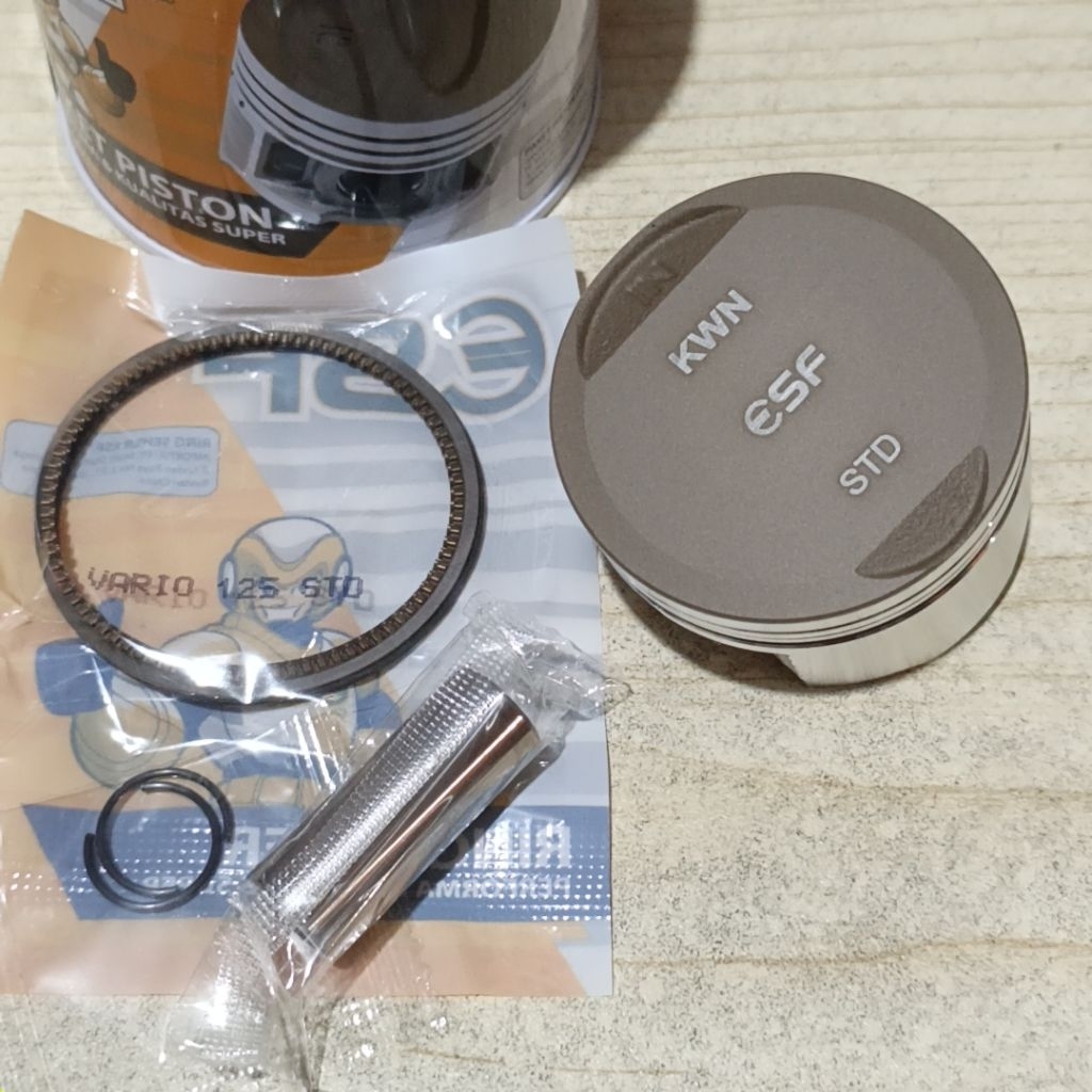 PISTON KIT SEHER STANDAR VARIO 125 KWN KZR
